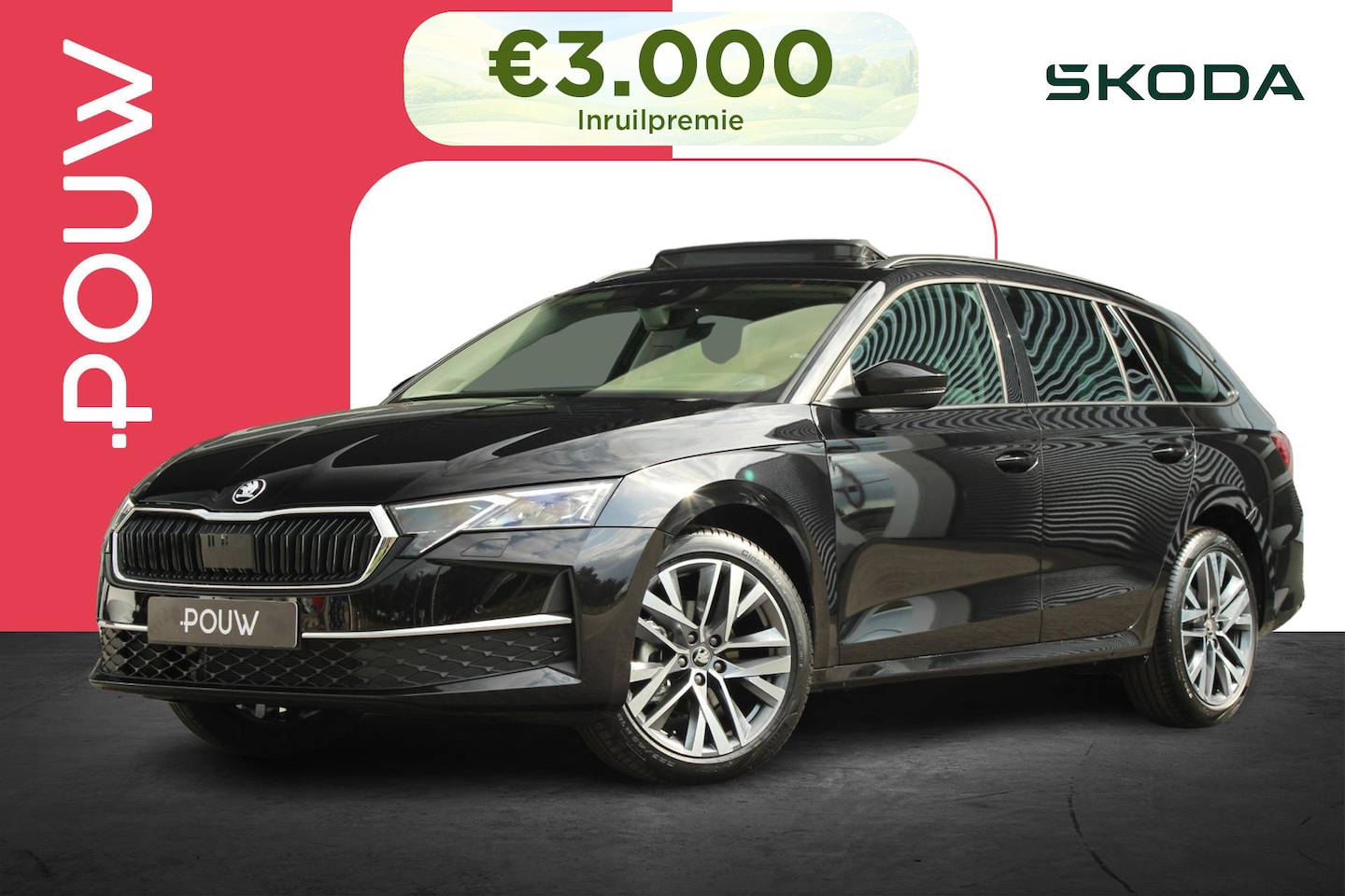 Skoda Octavia Combi - 1.5 TSI 115pk MHEV Business Edition | Navigatie Pakket | Panoramadak - AutoWereld.nl