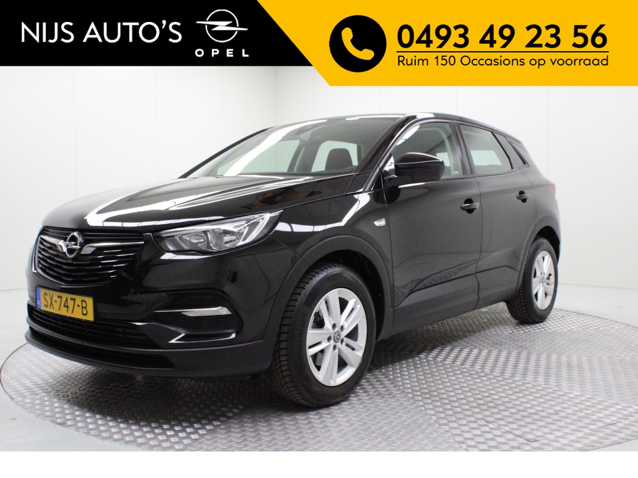Opel Grandland X - 1.2 Turbo Online Edition | automaat | airco | navi | pdc v/a | carplay | cruise | bluetoot - AutoWereld.nl
