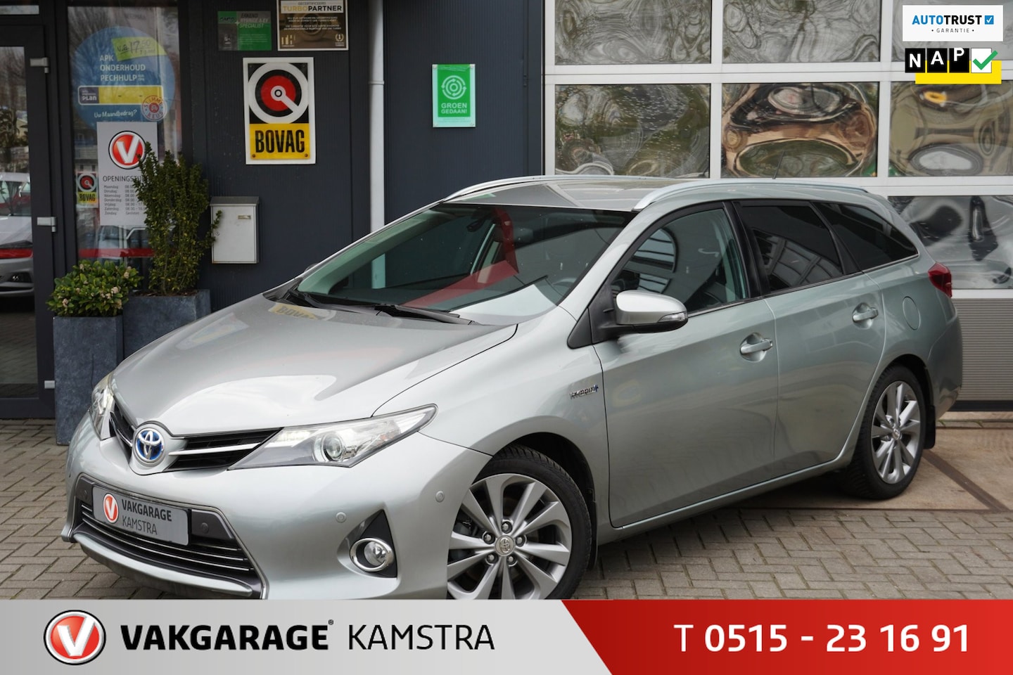 Toyota Auris Touring Sports - 1.8 Hybrid NAP Navi/Clima/Cruise - AutoWereld.nl