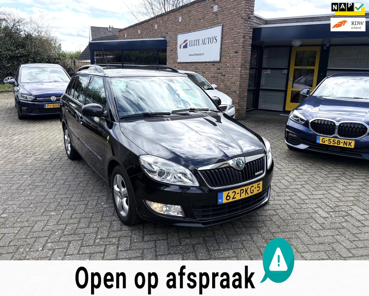 Skoda Fabia Combi - /inruilkoopje/mooie auto/rijdt goed/airco/trekhaak/NAP/apk 03-2027!! - AutoWereld.nl