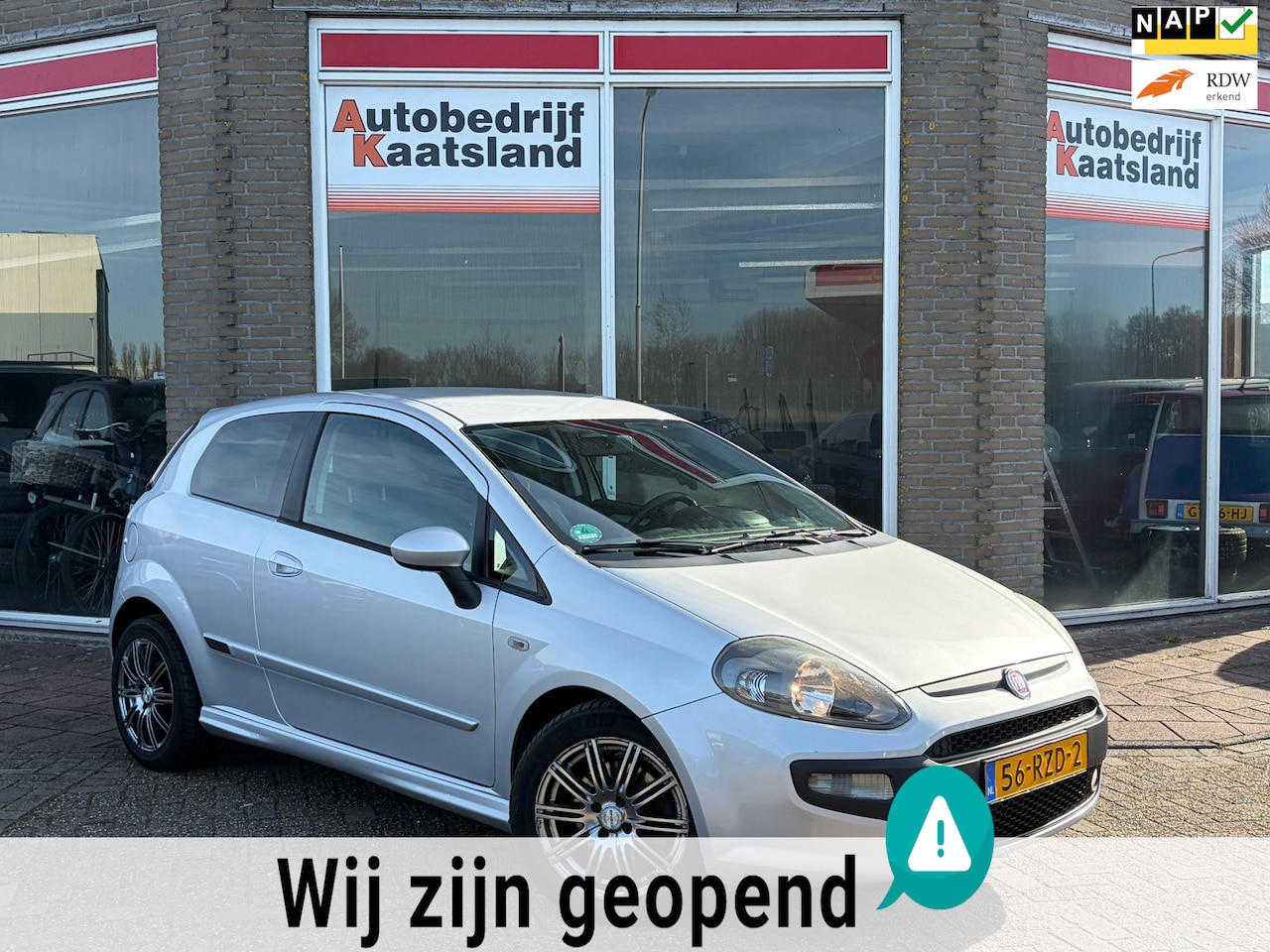Fiat Punto Evo - 1.3 M-Jet Racing - Leder - Clima - Cruise - Zeer netjes! - AutoWereld.nl