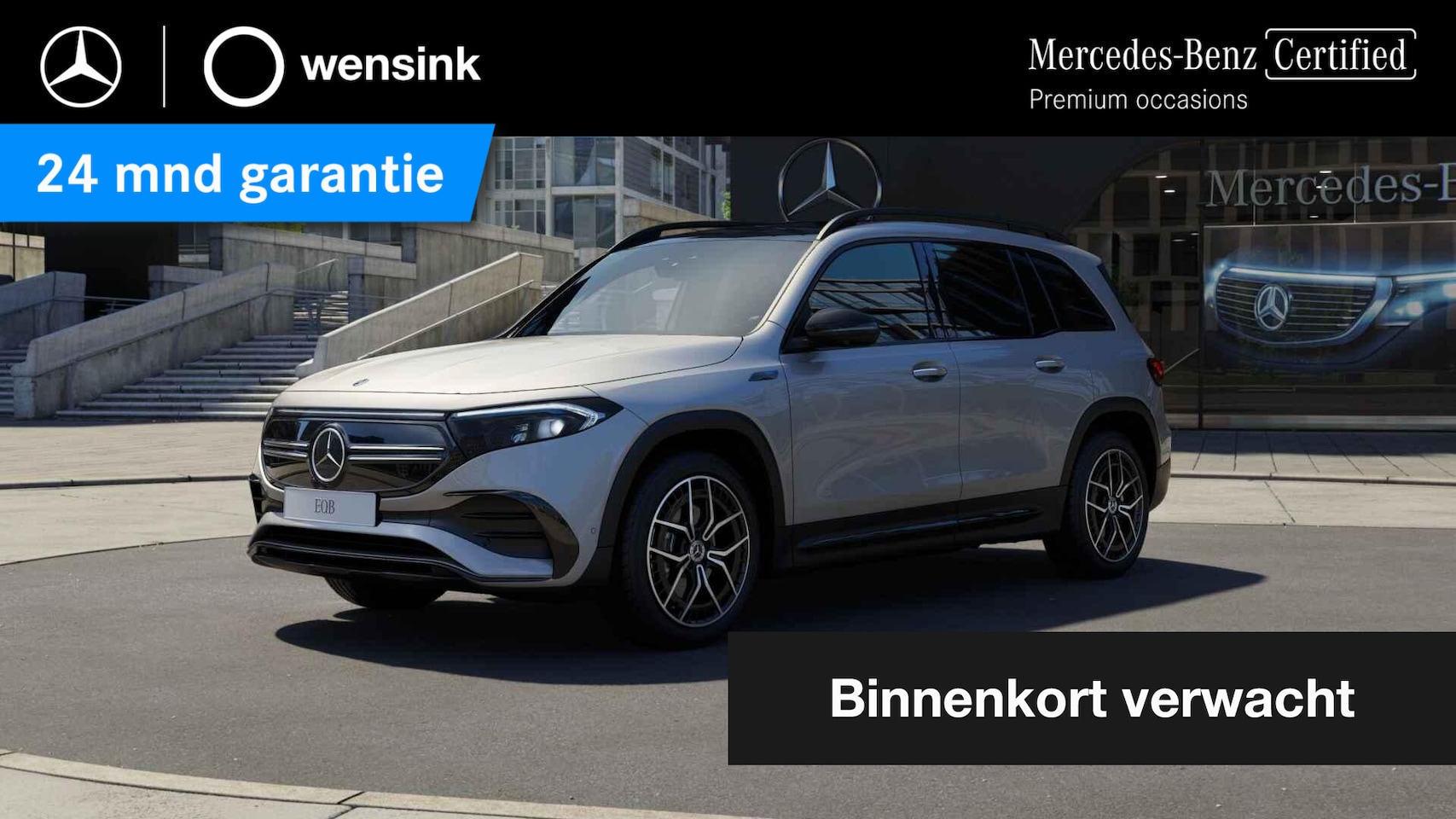 Mercedes-Benz EQB - 300 4MATIC AMG Line | Panorama-schuifdak | Elec voorstoelen | Rijassistentiepakket | 19" A - AutoWereld.nl