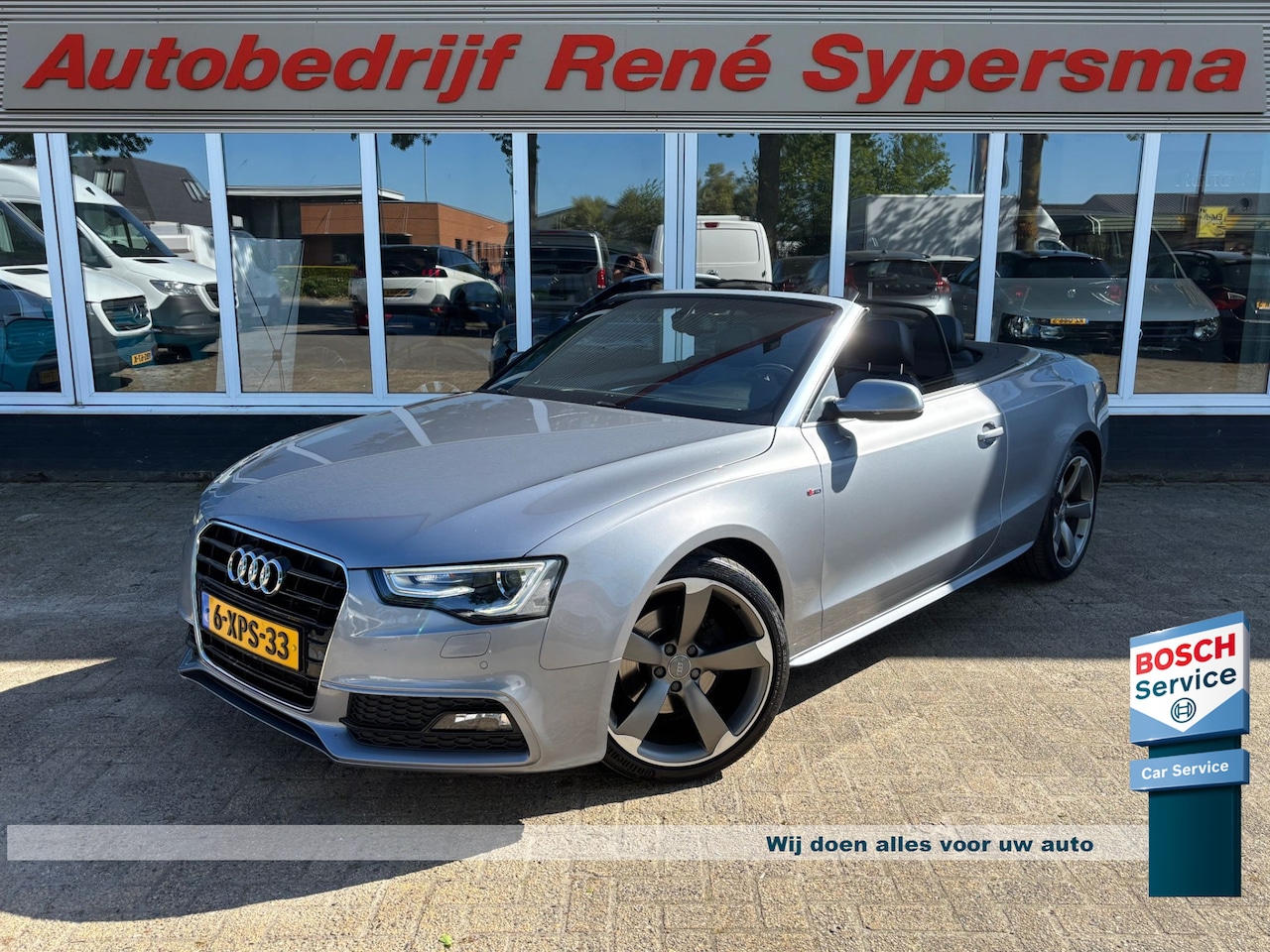 Audi A5 Cabriolet - 1.8 TFSI Sport Edition | Memory stoelen | S-line | Leer | Automaat - AutoWereld.nl