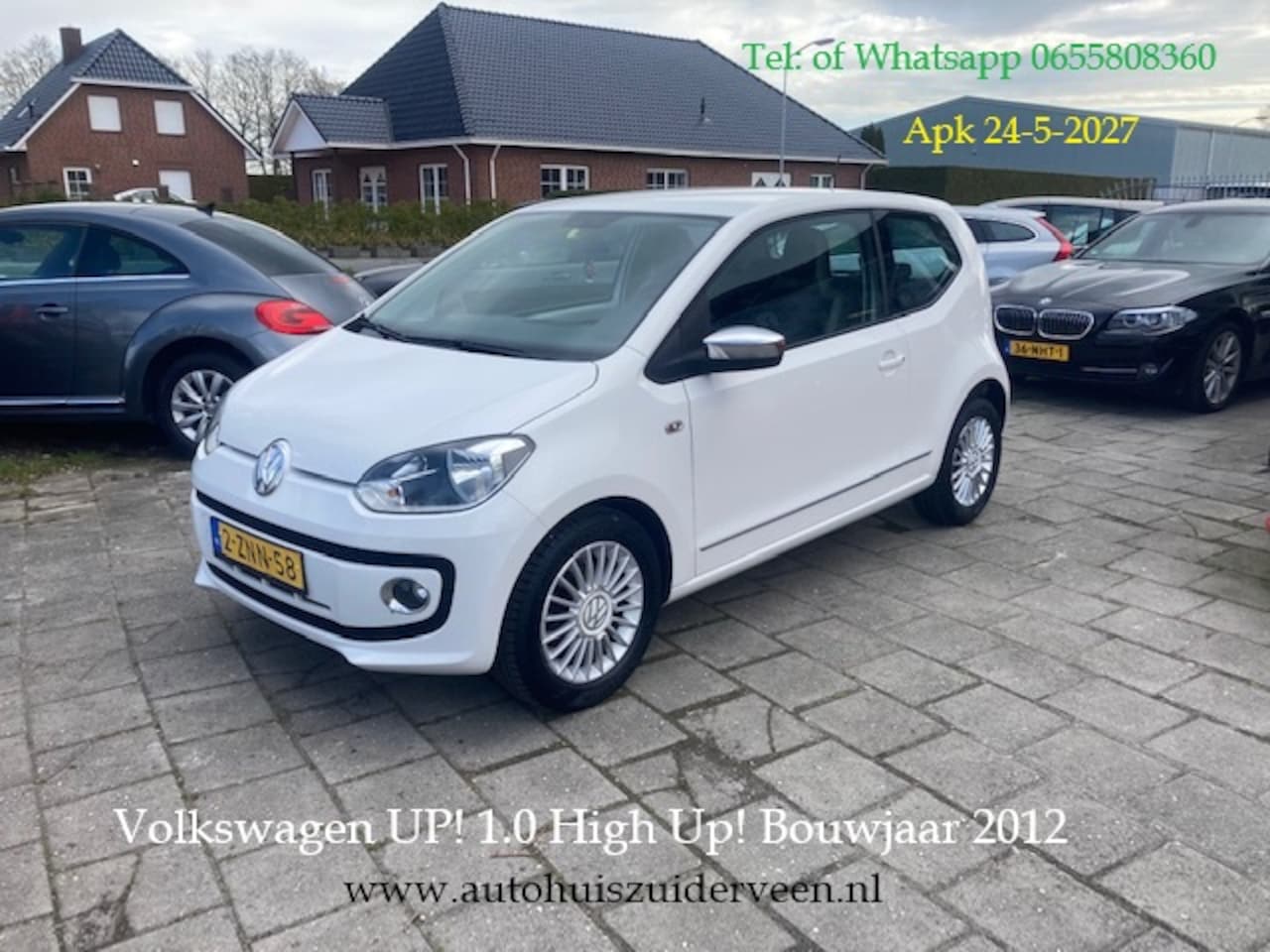 Volkswagen Up! - 1.0 75PK High up! Airco Cruise Lm - AutoWereld.nl