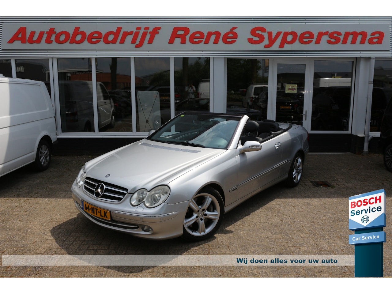Mercedes-Benz CLK-klasse Cabrio - 500 Avantgarde Memory stoelen/Airpulse stoelen/NL AUTO/V8 Concour staat! - AutoWereld.nl
