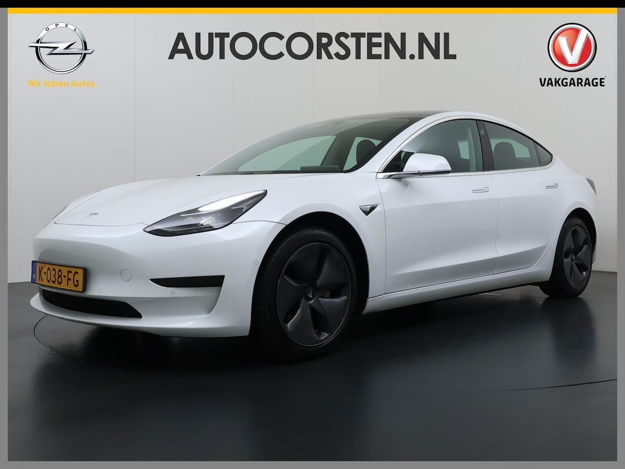 Tesla Model 3 - SR+ 325PK LFP-Accu SOH 91% Trekhaak AutoPilot Leer Pano-Dak Adaptive Cruise Lmv 18" Camera - AutoWereld.nl