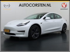 Tesla Model 3 - SR+ 325PK LFP-Accu SOH 91% Trekhaak AutoPilot Leer Pano-Dak Adaptive Cruise Lmv 18" Camera