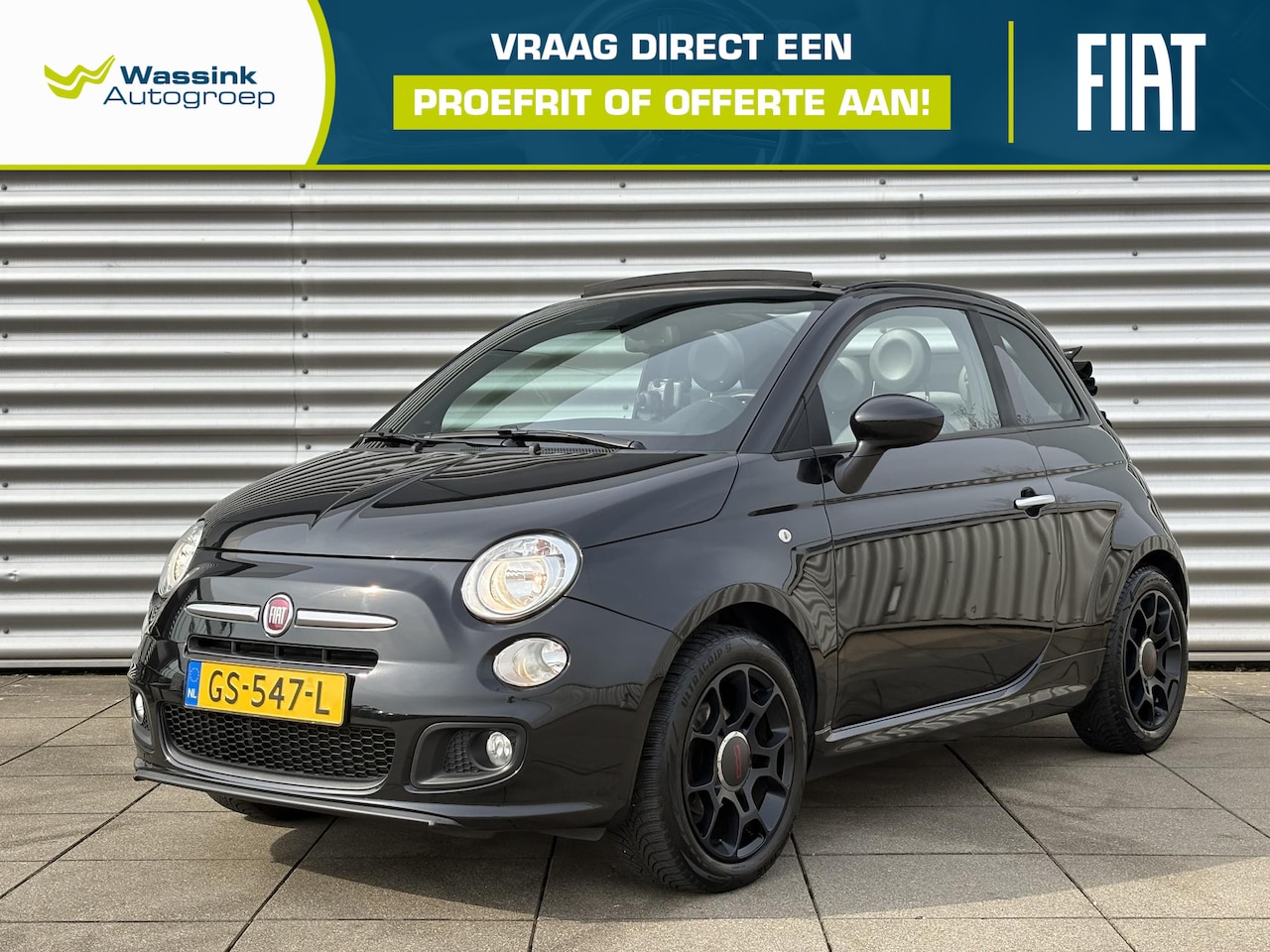 Fiat 500 C - 1.2 500S | Premium Audio | Sportstoelen | Navigatie - AutoWereld.nl