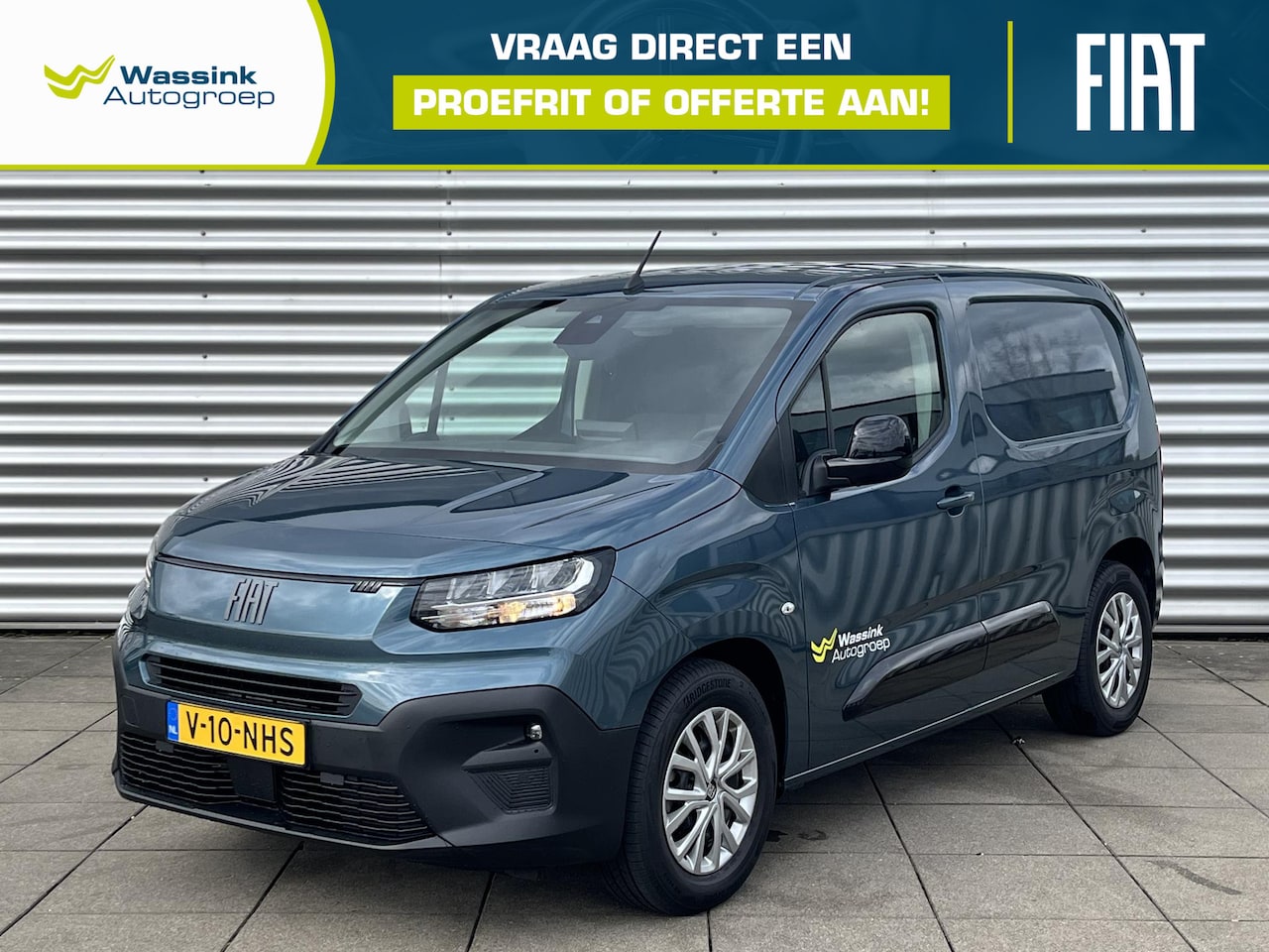 Fiat E-Doblo - 136 L1 50 kWh Comfort Connect Pakket | Look Pakket | Navigatie - AutoWereld.nl