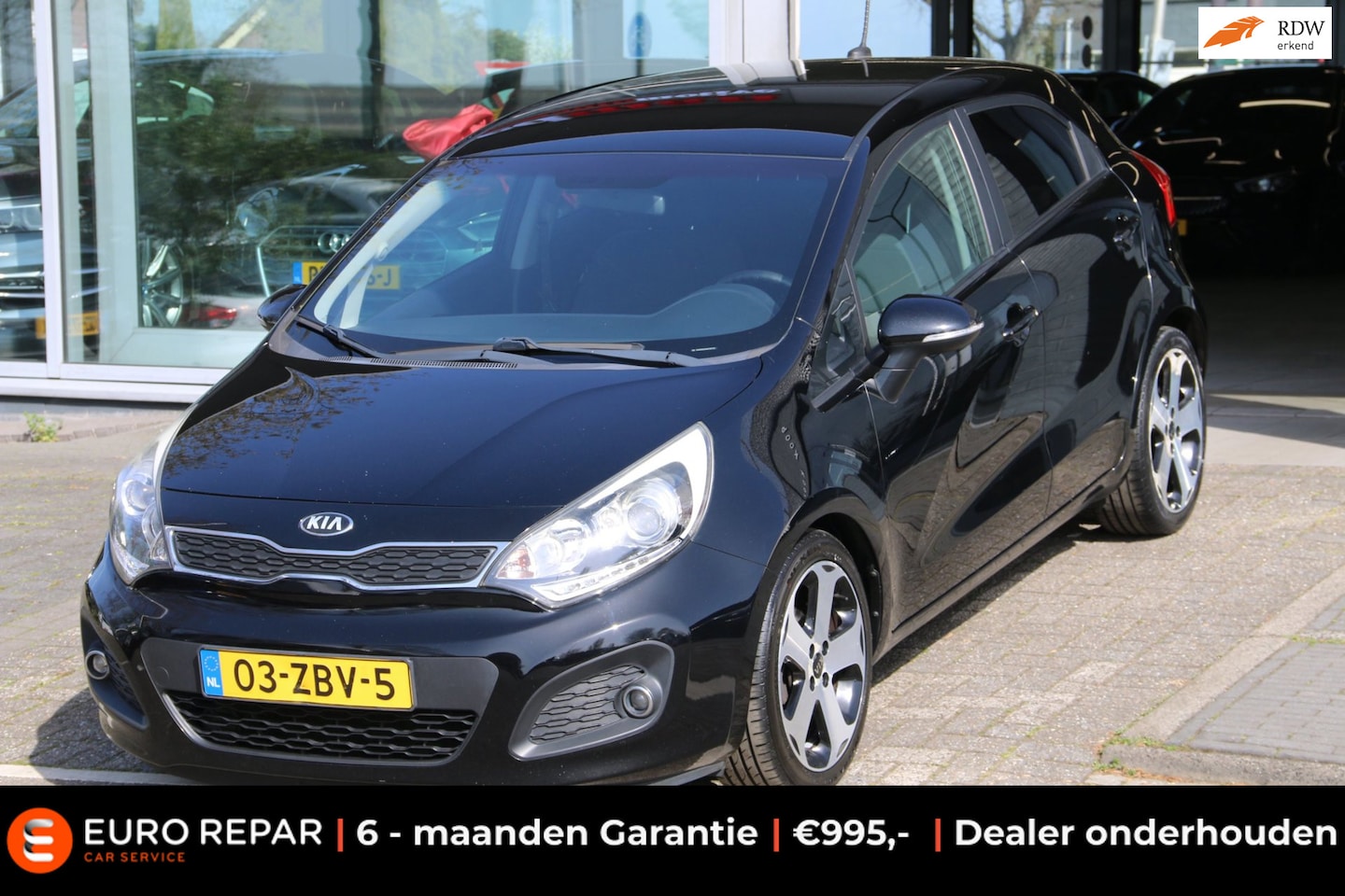 Kia Rio - 1.2 CVVT Super Pack 5-DRS CAMERA BL-AUTO NAP! - AutoWereld.nl