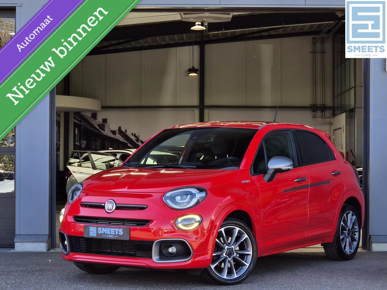 Fiat 500 X - 1.3 GSE Sport Automaat 150PK 1e Eig! |Nav|Cam|Leer - AutoWereld.nl