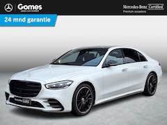 Mercedes-Benz S-klasse - 350d 4MATIC Lang AMG Line | Night pakket | Burmester | Memory pakket voor + achter | Rijas
