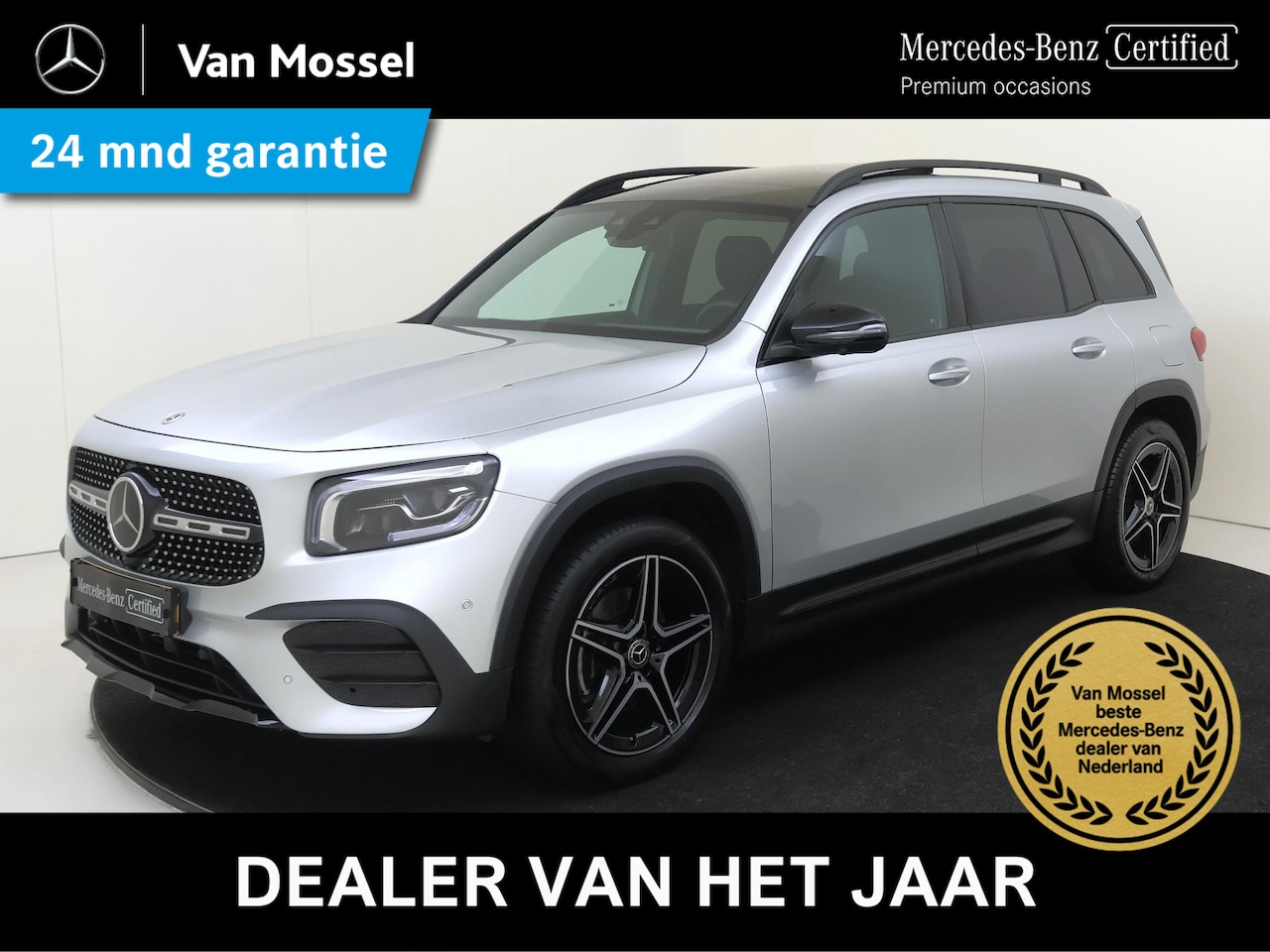 Mercedes-Benz GLB - 200 AMG Line 7p. Memorystoelen / Panoramadak / Headup Display / Nightpakket / Multibeam LE - AutoWereld.nl