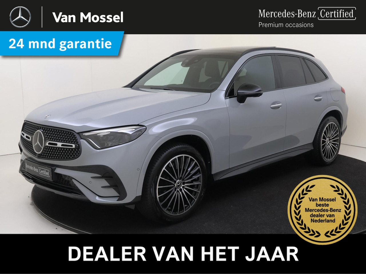 Mercedes-Benz GLC-klasse - 300e 4MATIC AMG Line Panoramadak / Burmester / Luchtvering / Winterpakket / Memory Seats / - AutoWereld.nl