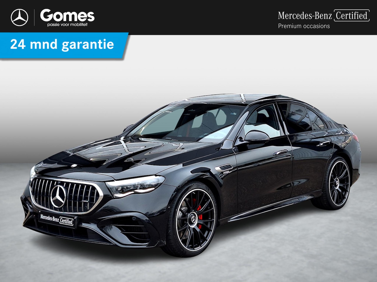 Mercedes-Benz E-klasse - AMG 53 HYBRID 4MATIC+ | Panoramadak | Burmester | Night pakket | 360° Camera | Memory pakk - AutoWereld.nl