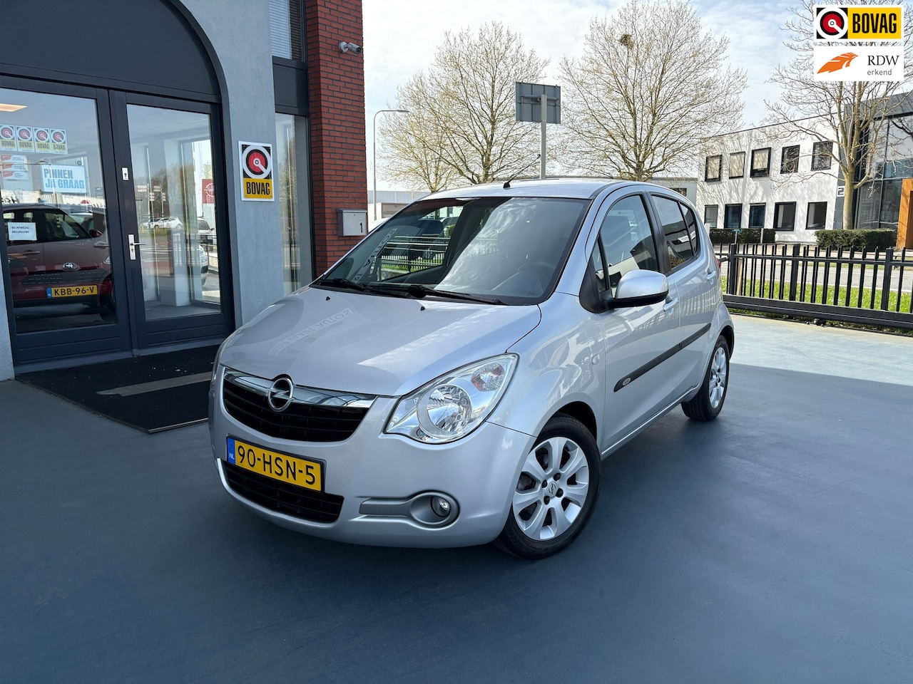 Opel Agila - 1.2 Enjoy AUTOMAAT AIRCO LMV - AutoWereld.nl