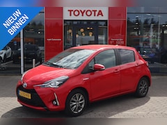 Toyota Yaris - 1.5 HYBRID DYNAMIC NL-AUTO AFN-TREKHAAK NAVI LM-VELGEN LED PRIVACY-GLASS KEYLESS NAVI DAB+