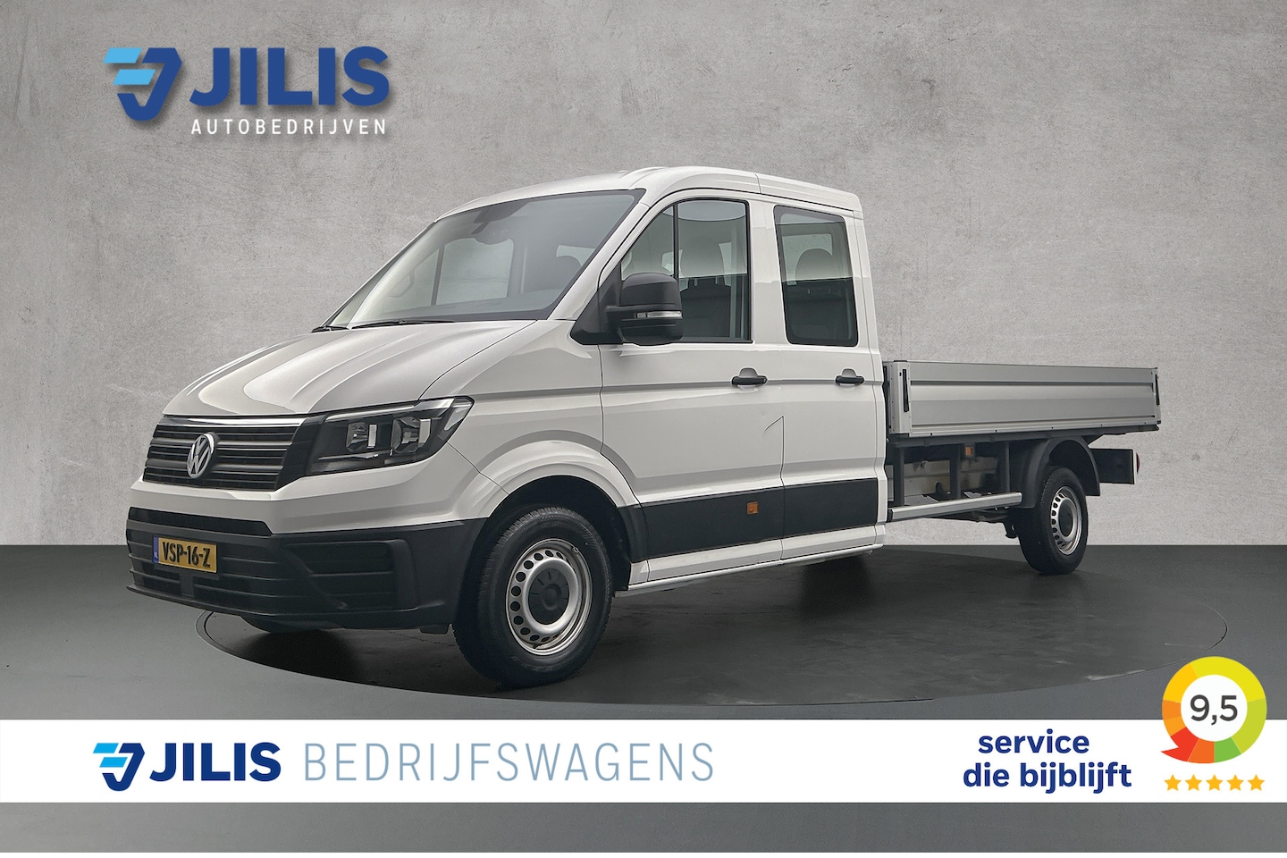 Volkswagen Crafter - 35 2.0 TDI L4 Highline | Dubbel cabine | Trekhaak | Lederen bekleding | Cruise control - AutoWereld.nl