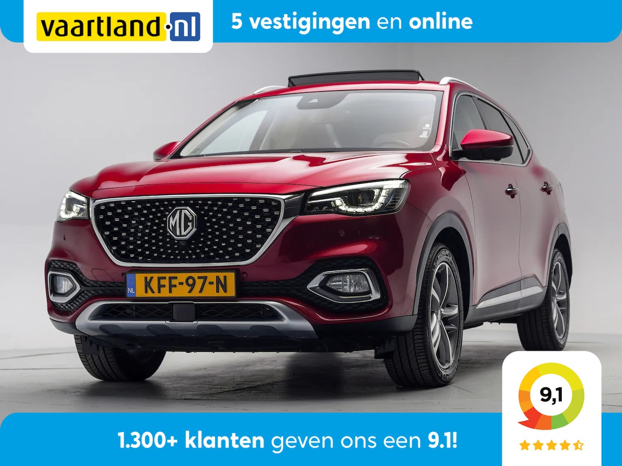 MG EHS - 1.5 TGDI PHEV Luxury [ Panorama Leder LED ] - AutoWereld.nl