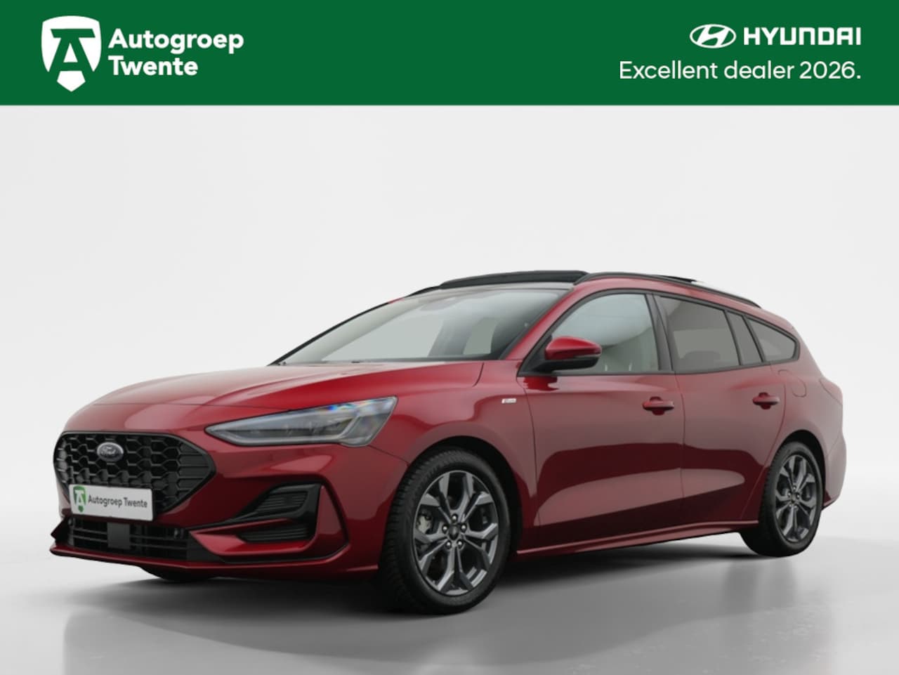 Ford Focus - 1.0 Ecoboost automaat ST line X | Panoramdak | Afn. Trekhaak | - AutoWereld.nl