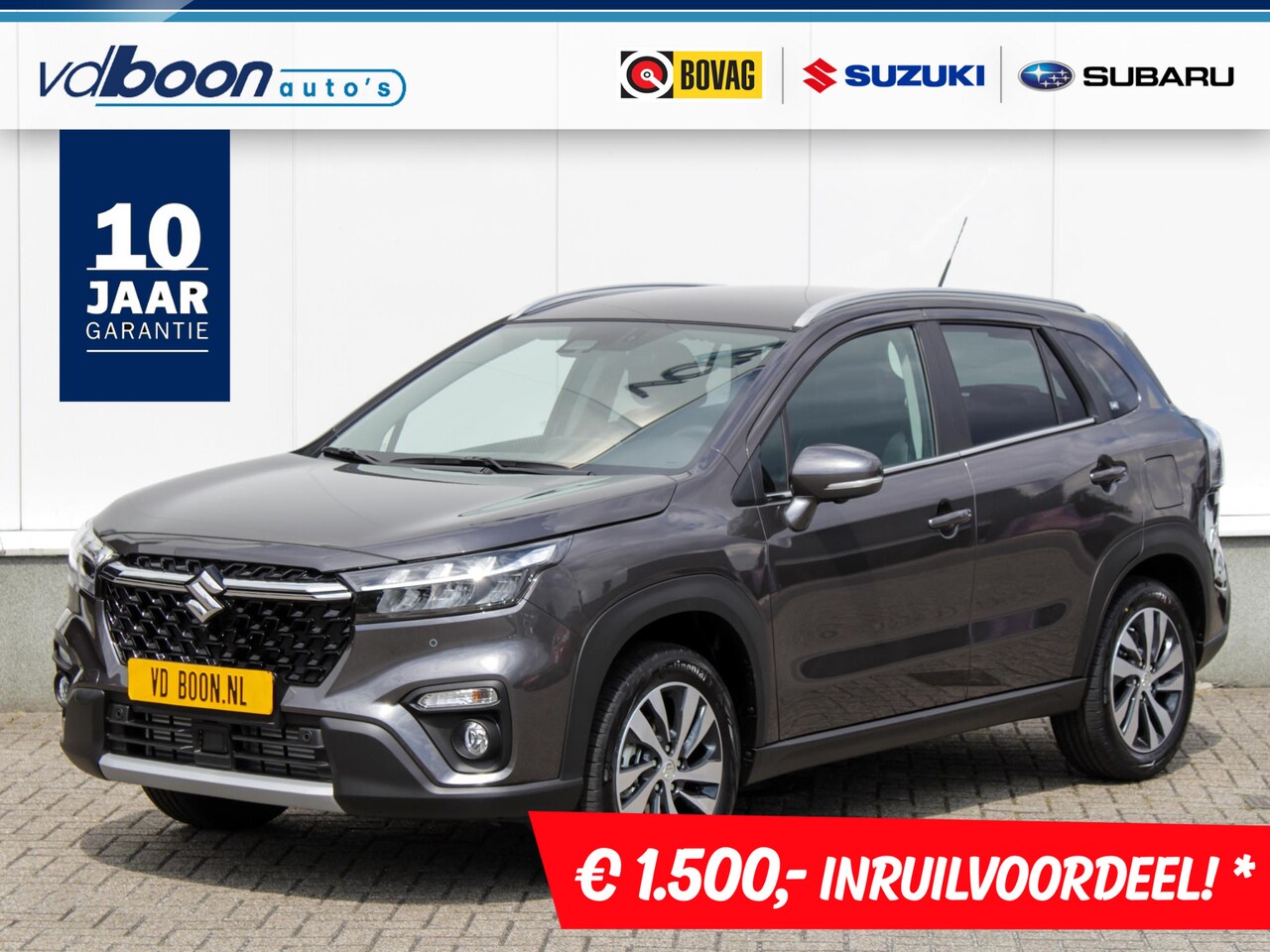 Suzuki S-Cross - 1.4 Boosterjet Style Smart Hybrid Automaat | € 1500,- INRUILVOORDEEL! | Alle kleuren lever - AutoWereld.nl