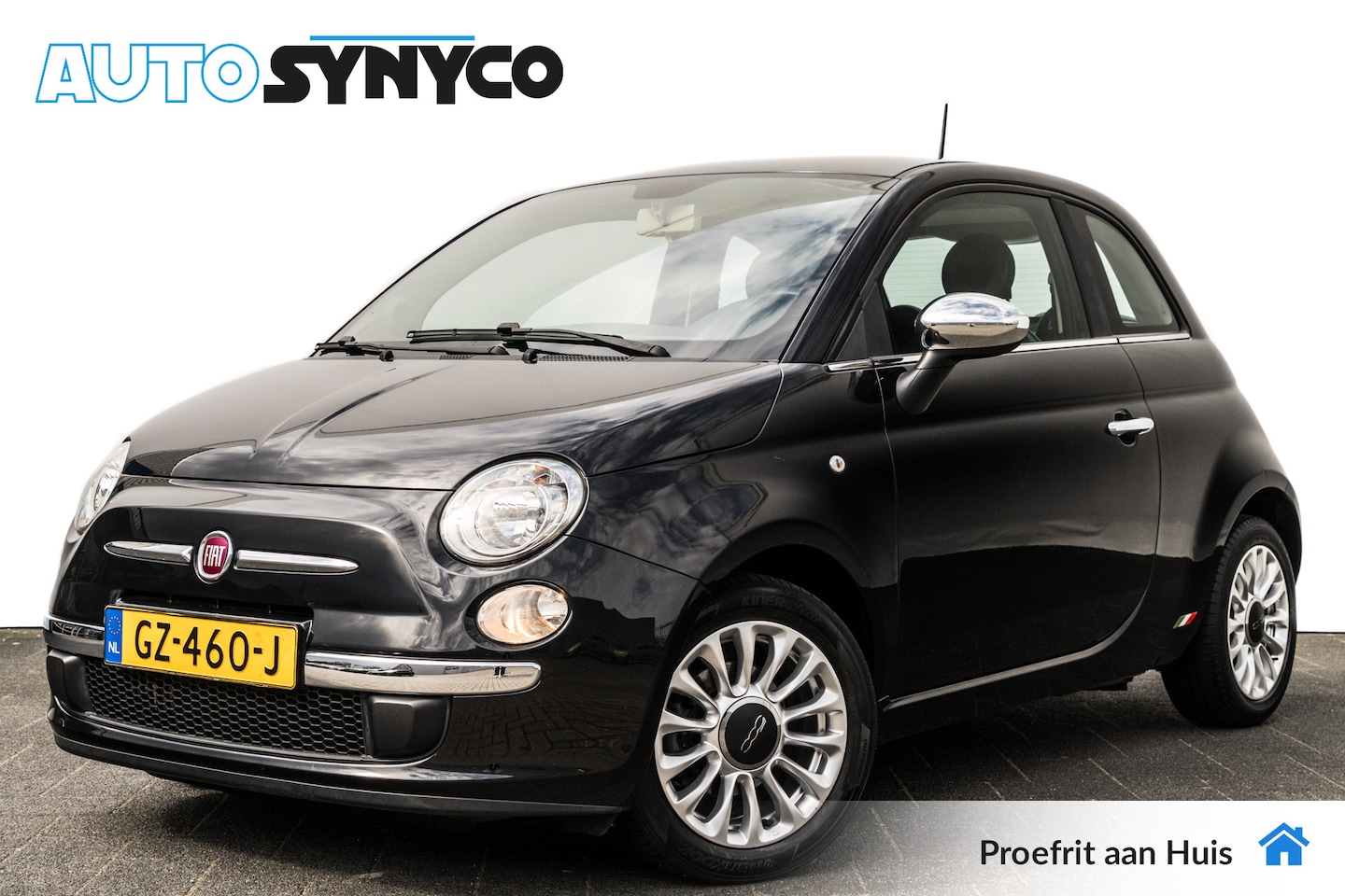 Fiat 500 - 0.9 TwinAir Turbo Easy | 54.939 Km | Org. NL | Airco | Elek. Ramen | 15 inch LMV - AutoWereld.nl