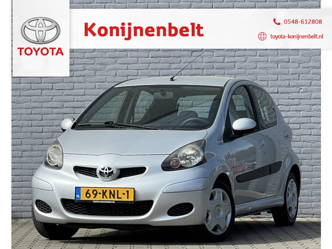 Toyota Aygo - 1.0-12V Comfort 5-deurs | NL auto | Airco | Stuurbekrachtiging - AutoWereld.nl