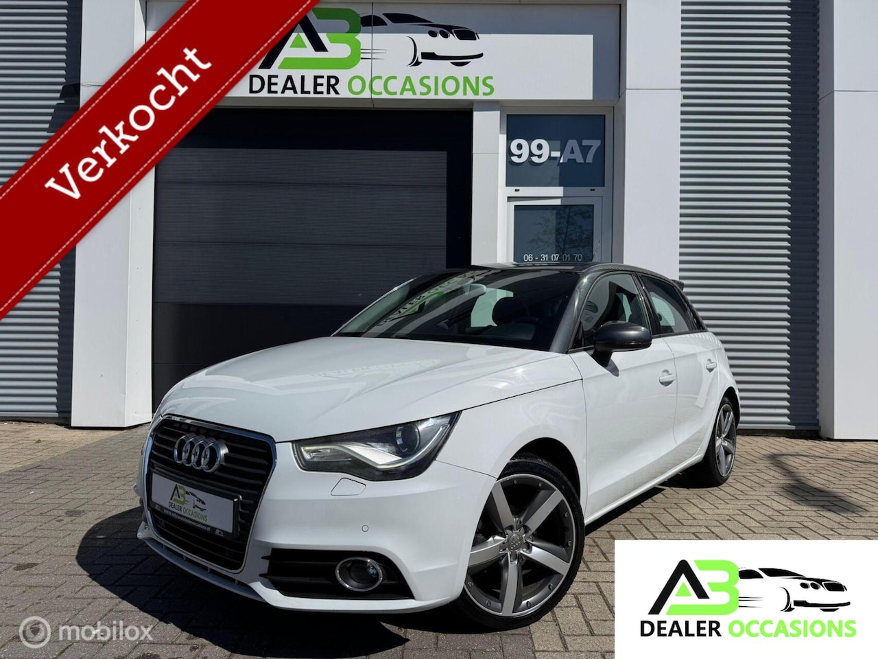 Audi A1 Sportback - 1.2 TFSI Pro Line S 1.2 TFSI Pro Line S 5DRS,Climate/Led/Navi - AutoWereld.nl