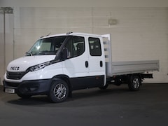 Iveco Daily - 35S18 Hi-Matic Open Laadbak DC 3.5T Trekhaak (7 persoons)