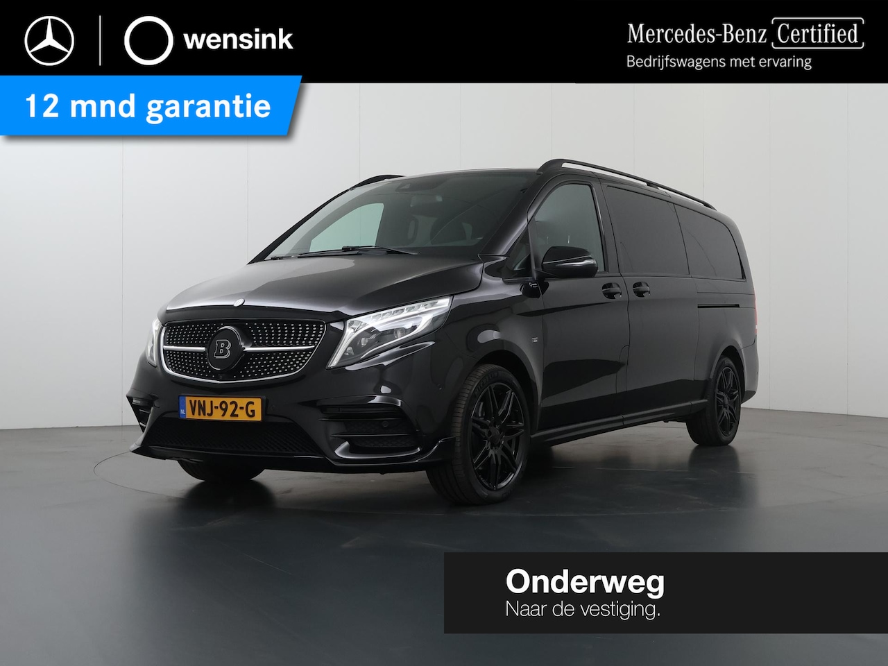 Mercedes-Benz V-klasse - 300d | XL L3 | AMG | BRABUS | DUBBELE CABINE | 4-MATIC | STANDKACHEL | BURMESTER | AFN. TR - AutoWereld.nl