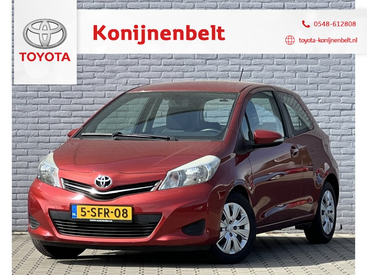 Toyota Yaris - 1.3 VVT-i Aspiration Automaat 3-deurs | NL auto | Airco - AutoWereld.nl