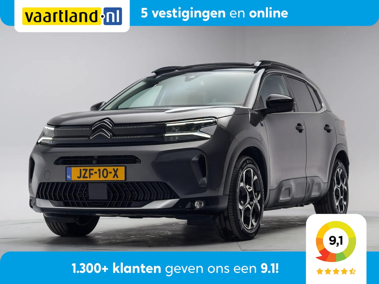 Citroën C5 Aircross - 1.6 Plug-in Hybride 225pk Shine Aut. [ Panoramadak 360°Cam Adapt.cruise ] - AutoWereld.nl