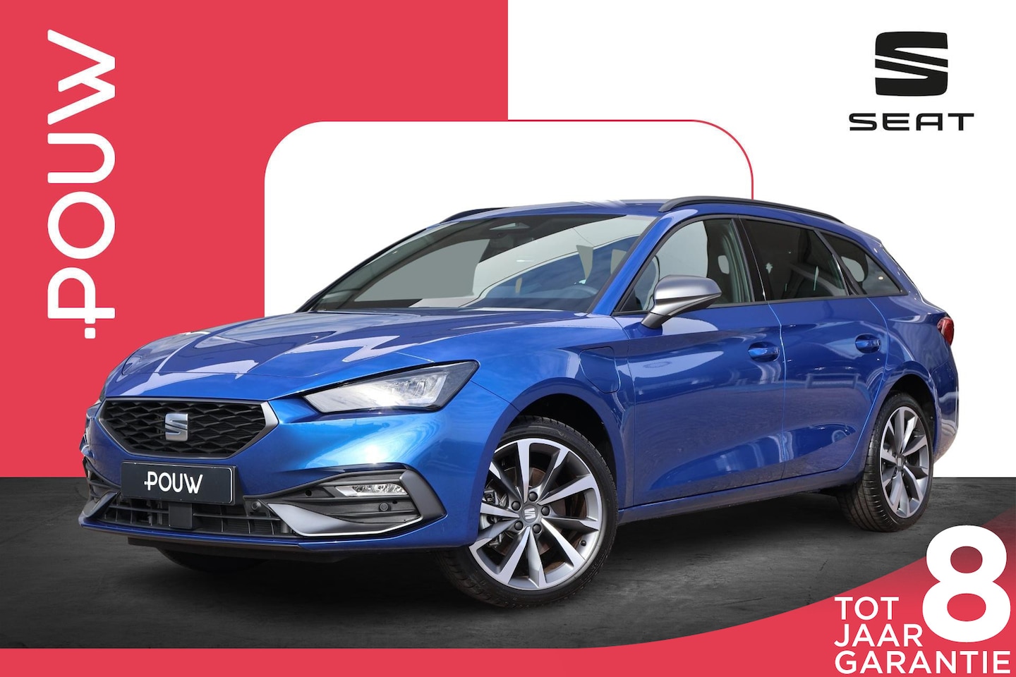 SEAT Leon Sportstourer - 1.5 TSI 204pk e-Hybrid FR Business | Technology Pack | Trekhaak Wegklapbaar - AutoWereld.nl