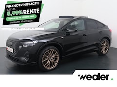 Audi Q4 Sportback e-tron - 45 quattro S Edition 82 kWh | 286 PK | SoH 100% | Trekhaak | Panoramadak | Warmtepomp | He