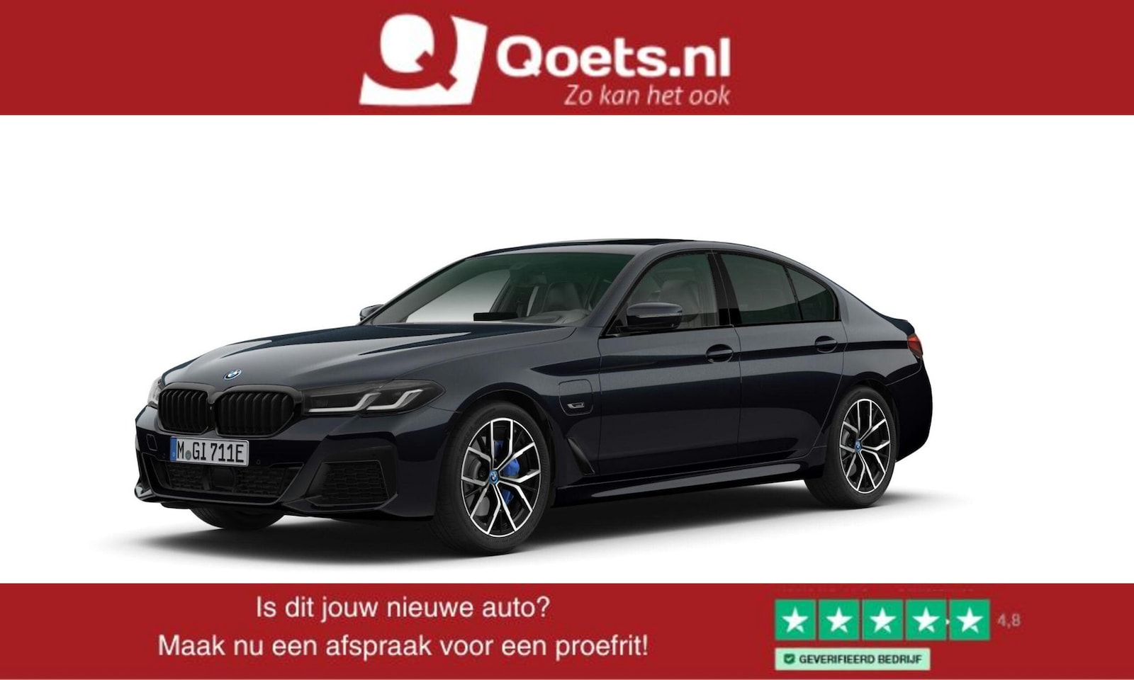 BMW 5-serie - 530e xDrive M Sport - Schuif/kanteldak - Active Cruise Control - M Multifunctionele voorst - AutoWereld.nl