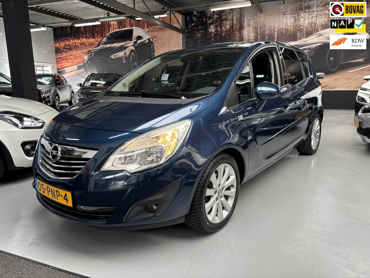 Opel Meriva - 1.4 Turbo Cosmo / Airco / Navigatie - AutoWereld.nl