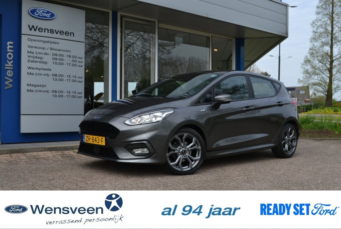 Ford Fiesta - 1.0T 100pk ECOBOOST ST-Line 5-deurs | B&O Navigatie - AutoWereld.nl