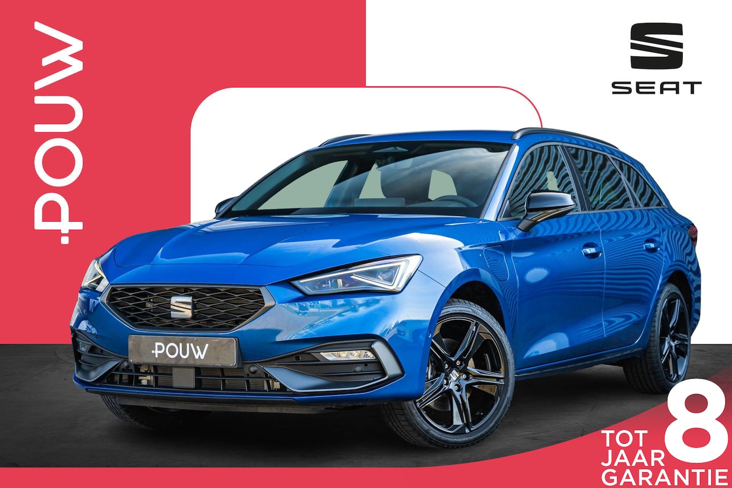 SEAT Leon Sportstourer - 1.5 TSI 204pk e-Hybrid FR Business Safe Drive Pack | Black Pack - AutoWereld.nl