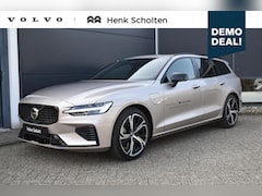 Volvo V60 - T8 Plug-in hybrid AWD Ultra Dark Panorama/schuifdak | 360 camera | Extra getint glas achte