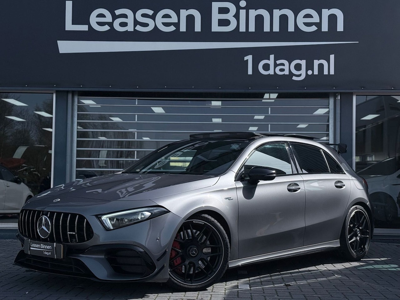 Mercedes-Benz A-klasse - AMG 45 S 4MATIC+ AERO/KUIP/PANO/MEMORY/360/BURMESTER - AutoWereld.nl