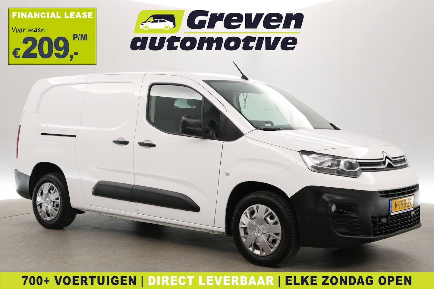 Citroën Berlingo - 1.5 BlueHDI L2 102PK | Airco | Camera | Cruise | Trekhaak | Carplay | Navi - AutoWereld.nl