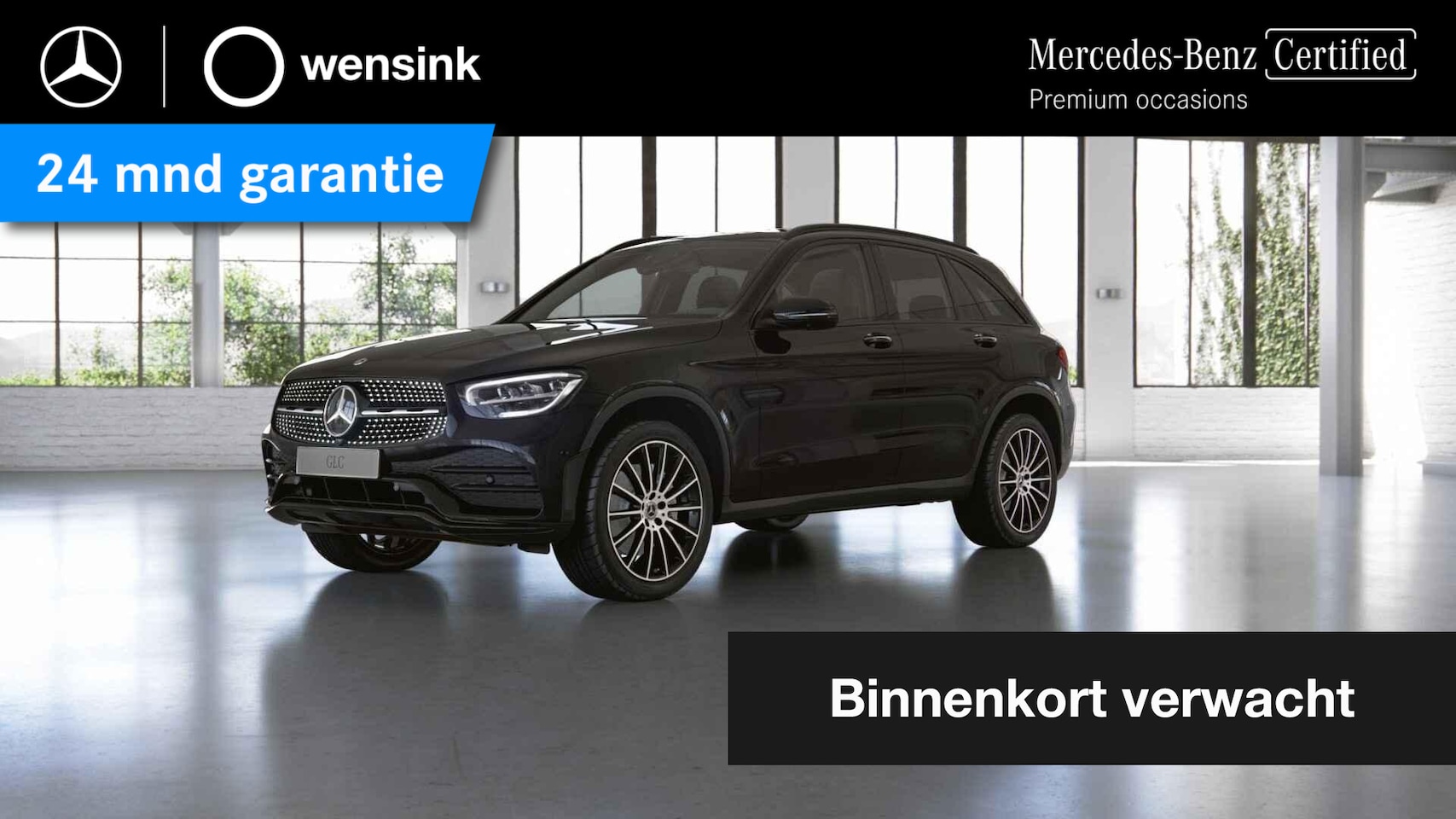 Mercedes-Benz GLC-klasse - 300e 4MATIC Business Solution AMG | Panoramadak | Trekhaak | Night pakket | Rij assistenti - AutoWereld.nl