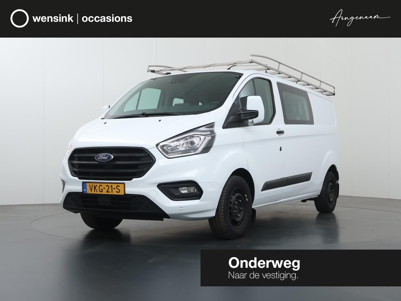 Ford Transit Custom - 320 2.0 TDCI | Aut. | L2 H1 | DUBBELE CABINE | AIRCO | CRUISE CONTROL | CAMERA | STOELVERW - AutoWereld.nl