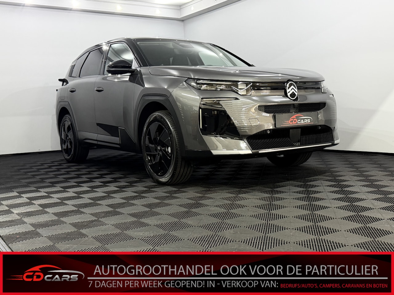 Citroën C5 Aircross - 1.2 Hybrid 145 Max 360 Camera, Navi, Half leder, Elektrische achterklep, Keyless start, Ri - AutoWereld.nl