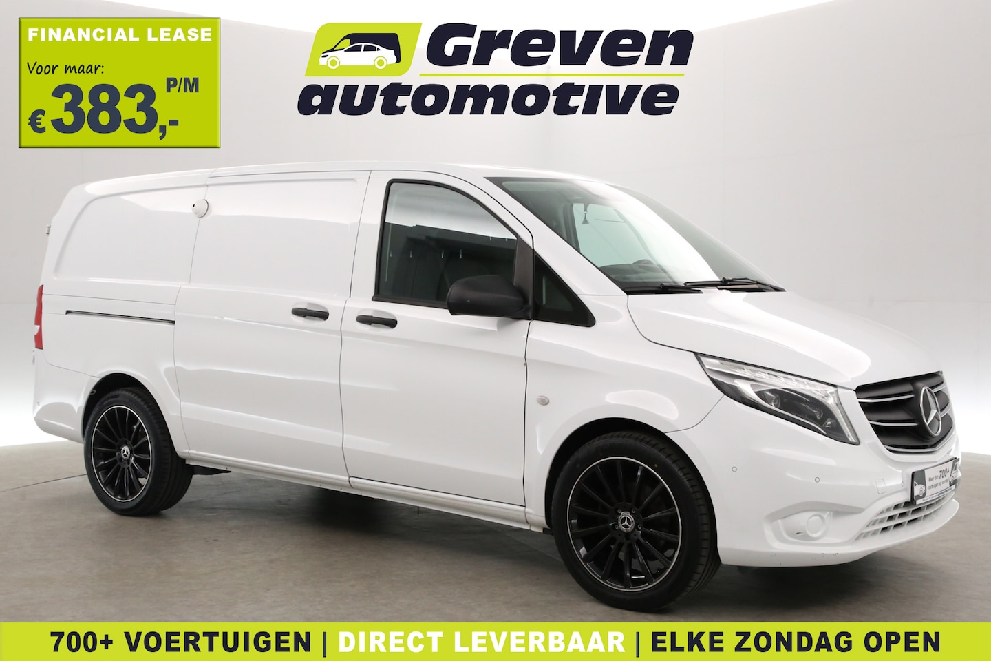 Mercedes-Benz Vito - 114 CDI Lang | Aut. | Clima | Adap. Cruise | Camera | 3 Zits | Trekhaak | Carplay | Navi - AutoWereld.nl