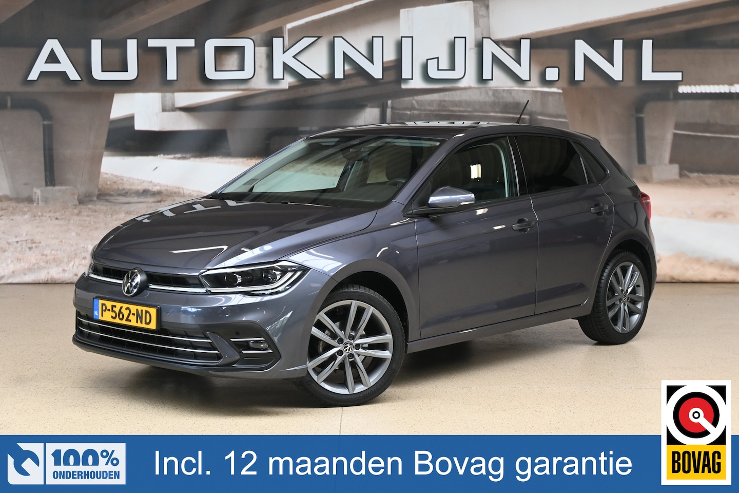 Volkswagen Polo - 1.0 TSI 95pk Style | IQ. Light | Keyless | Camera | 100% (Dealer) onderhouden label - AutoWereld.nl