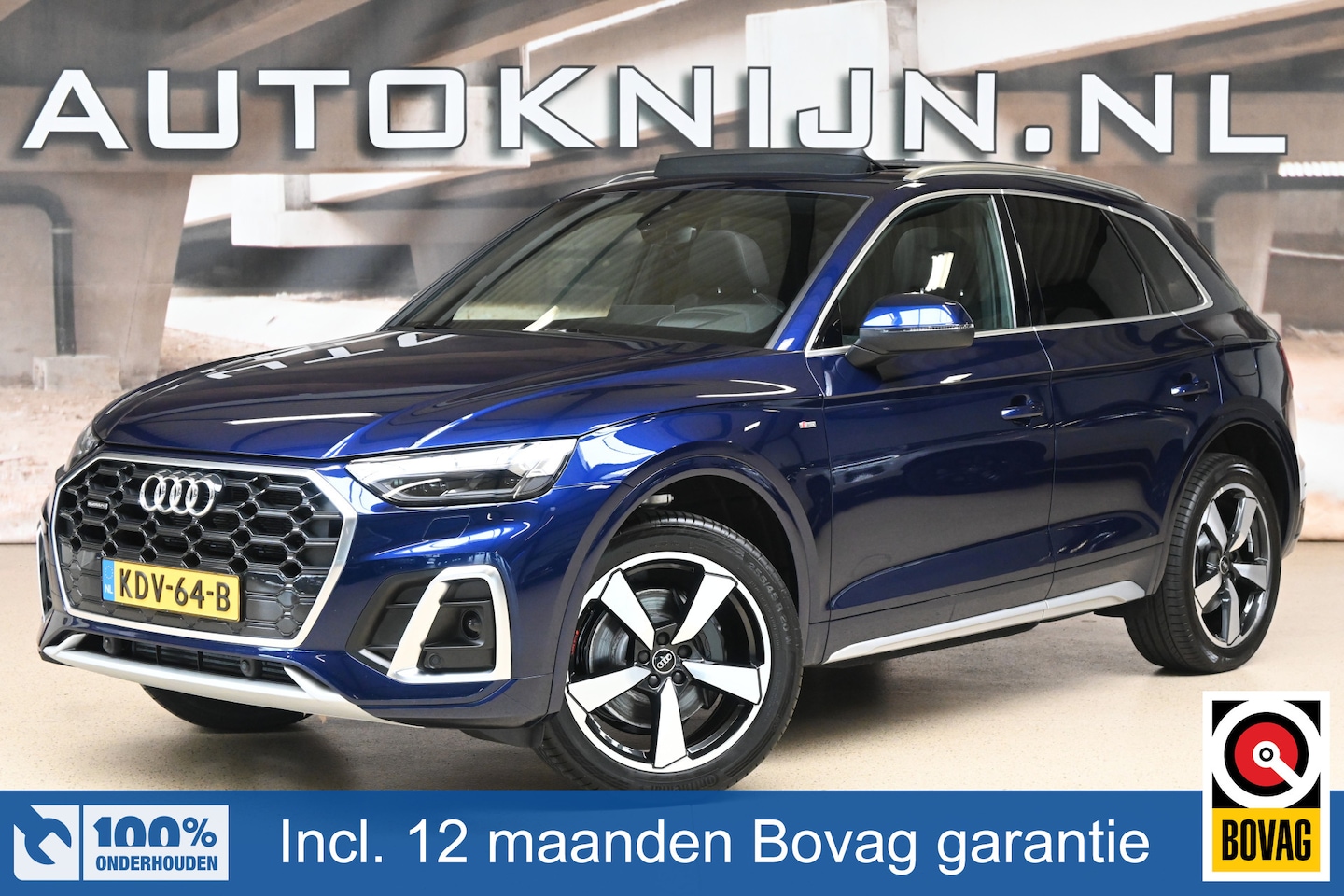 Audi Q5 - 50 TFSIe 299pk S edition Competition | Matrix | Pano | Memory | Head-up | 100% (Dealer) on - AutoWereld.nl