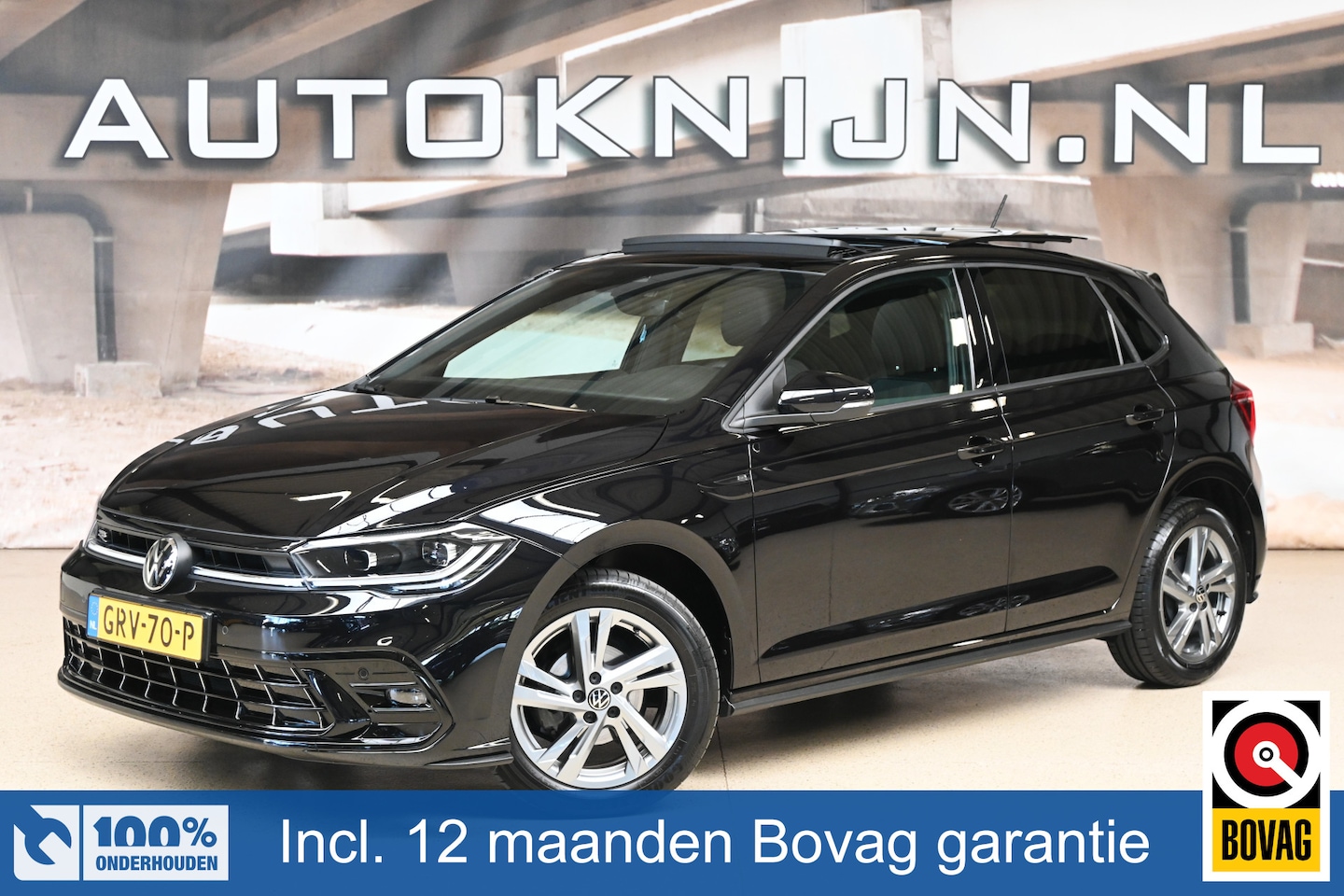 Volkswagen Polo - 1.0 TSI 95pk R-Line | IQ. Light | Pano | Camera | 100% (Dealer) onderhouden label - AutoWereld.nl