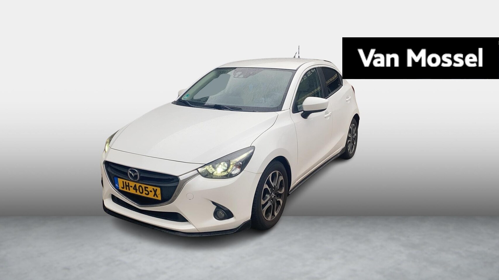 Mazda 2 - 1.5 Skyactiv-G Skylease GT | Navi | 16"LMV | Head-Up Display | ECC | PDC | Lederen/stof be - AutoWereld.nl