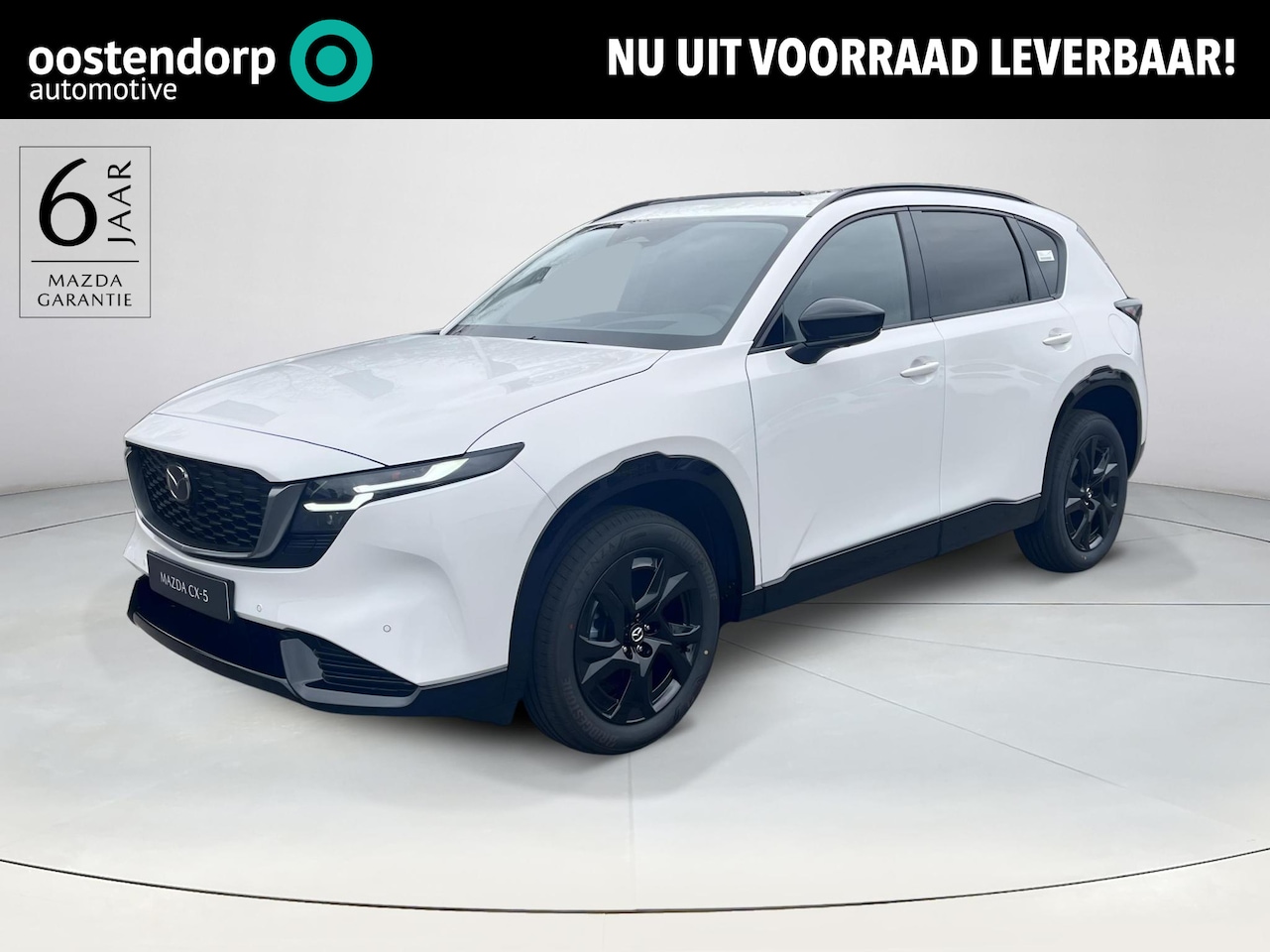 Mazda CX-5 - 2.5 E-SKYACTIV G 141 M HYBRID Homura | elektrisch glazen schuif-/kanteldak | - AutoWereld.nl